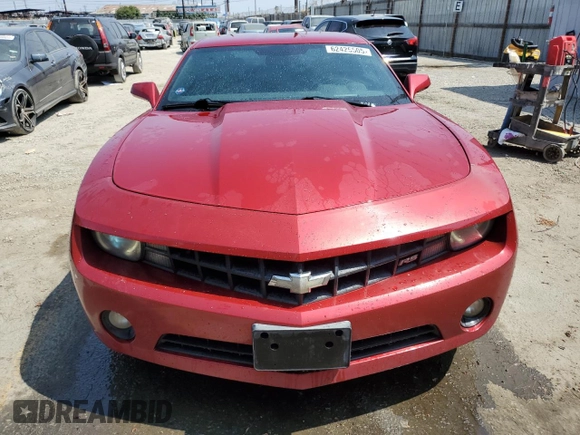 2012 Chevrolet Camaro 2LT with VIN 2G1FC1E38C9183242, listed as a Copart auction lot 62426505 with 209,829 mi miles and Salvage title. Bid and sale history available at DreamBid. Image 5.