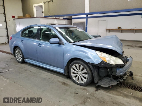 2011 Subaru Legacy Limited Power Moon with VIN 4S3BMBL66B3230846, listed as a Copart auction lot 44638285 with 155,366 mi miles and Salvage title. Bid and sale history available at DreamBid. Image 4.