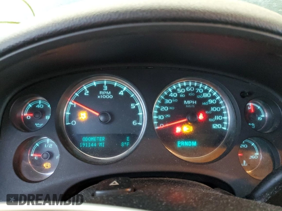 2011 GMC Sierra 1500 Denali z VIN 3GTP2XE29BG164051, wystawiony jako Copart lot #44622855 z przebiegiem 191 144 mil mil oraz Szkoda całkowita • Salvage title. Historia ofert i sprzedaży dostępna na DreamBid. Obrazek 9.