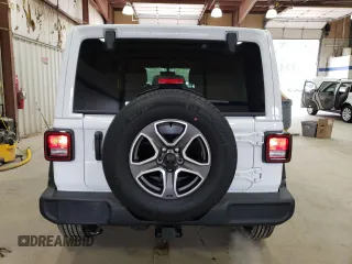 2023 Jeep Wrangler Willys with VIN 1C4HJXDNXPW618044, listed as a Copart auction lot 49214325 with 15,344 mi miles and Salvage title. Bid and sale history available at DreamBid. Image 6.