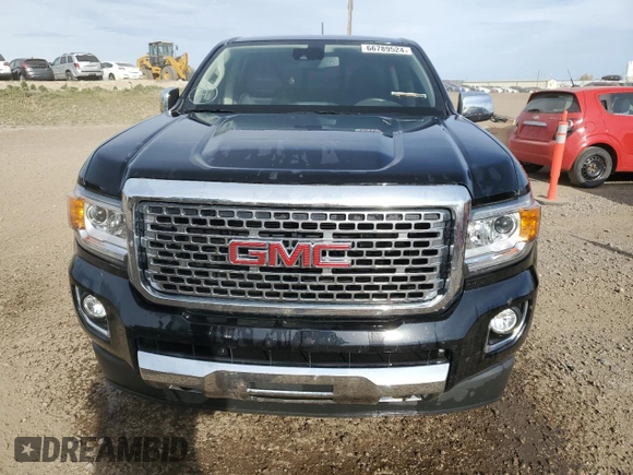 2020 GMC Canyon 4WD Denali with VIN 1GTG6EEN9L1209718, listed as a Copart auction lot 66789524 with 71,985 mi miles and Salvage Title. Bid and sale history available at carsss.com. Image 5.