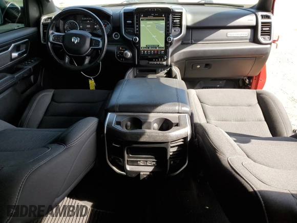 2020 Ram 1500 Big Horn with VIN 1C6SRFFT4LN326031, listed as a Copart auction lot 46547215 with 144,151 mi miles and Salvage Title. Bid and sale history available at carsss.com. Image 8.