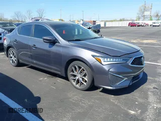 2020 Acura ILX w/Premium Pkg with VIN 19UDE2F77LA005859, listed as a IAAI auction lot 41886476 with 46,480 mi miles. Bid and sale history available at carsss.com. Image 1.