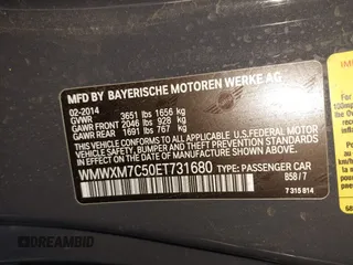 2014 MINI Hardtop S z VIN WMWXM7C50ET731680, wystawiony jako IAAI lot #41691317 z przebiegiem 47 205 mil mil oraz . Historia ofert i sprzedaży dostępna na DreamBid. Obrazek 9.