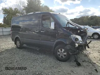 2015 Mercedes-Benz Sprinter Passenger with VIN WDZPE7DC8F5976066, listed as a Copart auction lot 74180994 with Not Provided miles and Salvage Title. Bid and sale history available at carsss.com. Image 4.