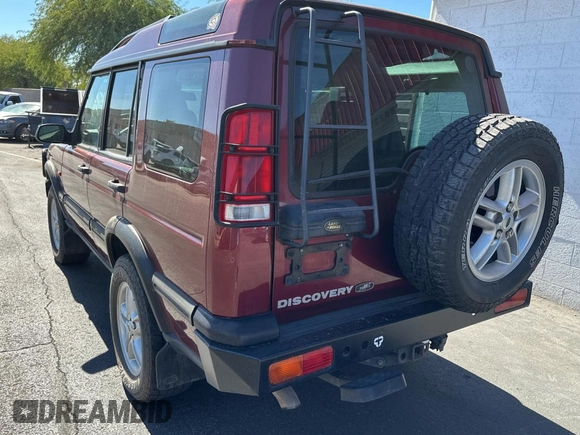 2002 Land Rover Discovery with VIN SALTW12412A751275, listed as a Copart auction lot 78050674 with 205,448 mi miles and Clean Title. Bid and sale history available at DreamBid. Image 3.