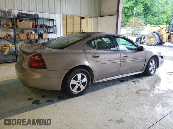 2006 Pontiac Grand Prix with VIN 2G2WP552161151959, listed as a Copart auction lot 53846105 with 201,492 mi miles and Salvage title. Bid and sale history available at DreamBid. Image 3.