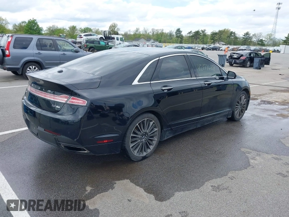 2016 Lincoln MKZ with VIN 3LN6L2J95GR601159, listed as a IAAI auction lot 42177678 with 86,480 mi miles and . Bid and sale history available at DreamBid. Image 4.