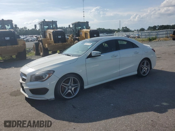 2014 Mercedes-Benz CLA 250 with VIN WDDSJ4GB3EN131587, listed as a Copart auction lot 65721155 with Not provided miles and Clean title. Bid and sale history available at DreamBid. Image 1.