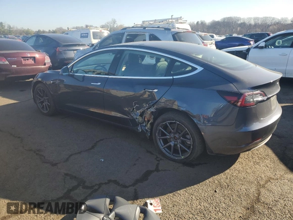 2020 Tesla Model 3 Long Range with VIN 5YJ3E1EB6LF616807, listed as a Copart auction lot 49485625 with 34,896 mi miles and Salvage Title. Bid and sale history available at carsss.com. Image 2.