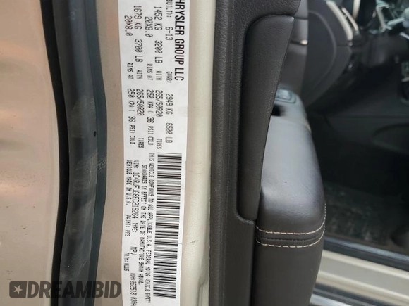 2014 Jeep Grand Cherokee Summit с VIN 1C4RJFJG8EC219264, выставлен на аукционе Copart как лот 57696025 с пробегом Не указан миль и Списание • Salvage title. История ставок и продаж доступна на DreamBid. Изображение 13.