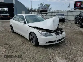 2007 BMW 5 Series 550i with VIN WBANB53567CP04231, listed as a Copart auction lot 49187015 with Not Provided miles and Salvage Title. Bid and sale history available at carsss.com. Image 11.