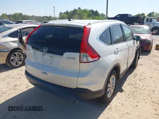 2014 Honda CR-V EX-L with VIN 5J6RM4H77EL028656, listed as a IAAI auction lot 42022965 with 100,329 mi miles. Bid and sale history available at carsss.com. Image 4.