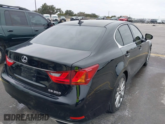 2013 Lexus GS 350 with VIN JTHBE1BL9D5005440, listed as a IAAI auction lot 41354666 with 122,346 mi miles. Bid and sale history available at carsss.com. Image 4.