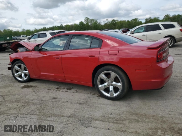 2012 Dodge Charger SXT with VIN 2C3CDXHG5CH178776, listed as a Copart auction lot 56191355 with Not Provided miles and Salvage Title. Bid and sale history available at DreamBid. Image 2.
