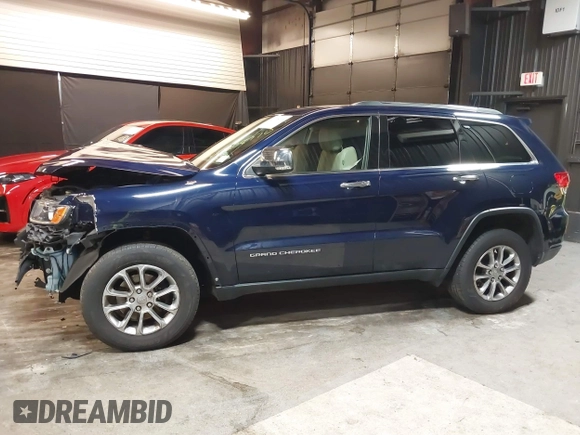 2016 Jeep Grand Cherokee Limited 75th Anniversary with VIN 1C4RJFBG8GC415366, listed as a IAAI auction lot 42208770 with 51,580 mi miles and . Bid and sale history available at DreamBid. Image 15.