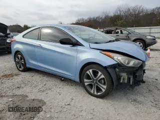 2013 Hyundai Elantra Coupe SE with VIN KMHDH6AE0DU008231, listed as a Copart auction lot 81969174 with 139,254 mi miles and Salvage Title. Bid and sale history available at carsss.com. Image 4.