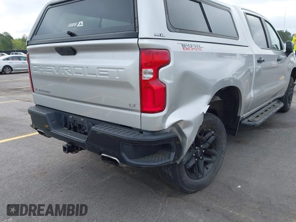 2019 Chevrolet Silverado 1500 LT Trail Boss with VIN 3GCPYFED5KG114905, listed as a IAAI auction lot 41961427 with 66,838 mi miles and . Bid and sale history available at DreamBid. Image 18.