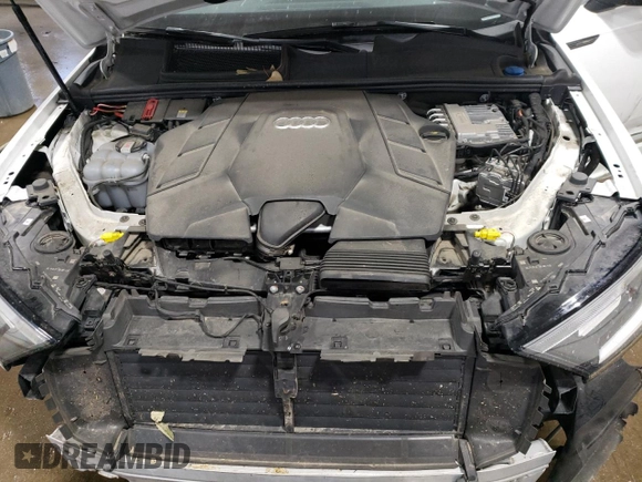 2023 Audi Q7 Premium with VIN WA1AXBF78PD001698, listed as a Copart auction lot 72674504 with 38,655 mi miles and Salvage title. Bid and sale history available at DreamBid. Image 14.