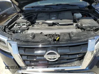 2023 Nissan Armada Platinum with VIN JN8AY2DA8P9404444, listed as a Copart auction lot 49158785 with 31,908 mi miles and Salvage Title. Bid and sale history available at carsss.com. Image 12.