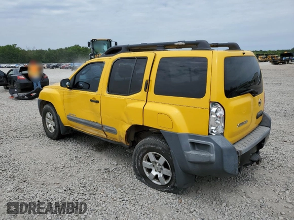 2005 Nissan Xterra SE z VIN 5N1AN08WX5C620712, wystawiony jako Copart lot #57815735 z przebiegiem 203 340 mil mil oraz Szkoda całkowita • Salvage title. Historia ofert i sprzedaży dostępna na DreamBid. Obrazek 2.