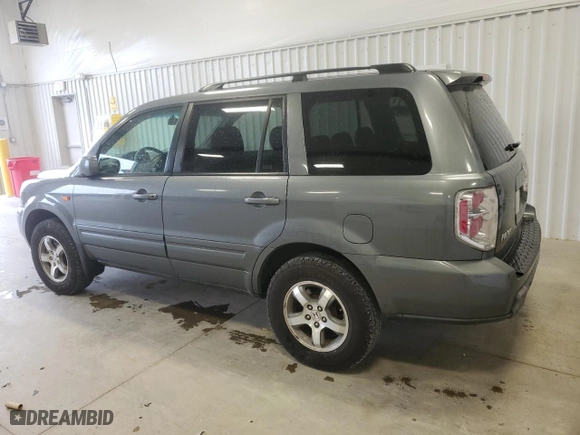 2008 Honda Pilot EX with VIN 5FNYF18468B031281, listed as a Copart auction lot 48573785 with 220,057 mi miles and Clean Title. Bid and sale history available at carsss.com. Image 2.