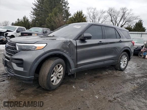 2020 Ford Explorer with VIN 1FMSK8BH1LGC23899, listed as a Copart auction lot 88706445 with 71,552 mi miles and Salvage Title. Bid and sale history available at carsss.com. Image 1.