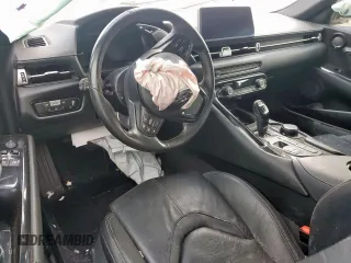 2020 Toyota Supra 3.0 with VIN WZ1DB4C04LW032225, listed as a Copart auction lot 57639875 with Not provided miles and Salvage title. Bid and sale history available at DreamBid. Image 8.