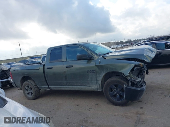 2021 Ram 1500 Tradesman with VIN 1C6RR6FG4MS569116, listed as a IAAI auction lot 41510076 with 80,168 mi miles and . Bid and sale history available at DreamBid. Image 13.