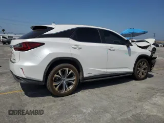 2019 Lexus RX 450h with VIN 2T2BGMCA0KC041135, listed as a Copart auction lot 58092455 with 97,599 mi miles and Salvage title. Bid and sale history available at DreamBid. Image 3.