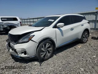2020 Nissan Murano SL z VIN 5N1AZ2CSXLN112603, wystawiony jako Copart lot #59019575 z przebiegiem 100 999 mil mil oraz Szkoda całkowita • Salvage title. Historia ofert i sprzedaży dostępna na DreamBid. Obrazek 1.