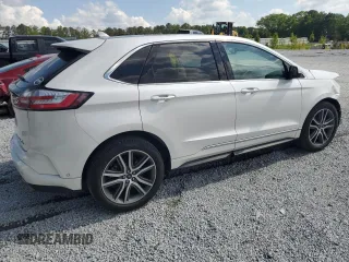 2019 Ford Edge Titanium z VIN 2FMPK3K92KBC43554, wystawiony jako Copart lot #55993775 z przebiegiem 67 858 mil mil oraz Szkody całkowita. Historia ofert i sprzedaży dostępna na DreamBid. Obrazek 3.