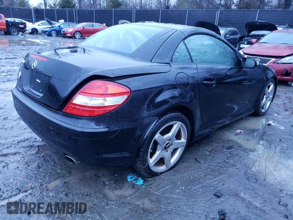 2006 Mercedes-Benz SLK 280 z VIN WDBWK54F66F094485, wystawiony jako Copart lot #41448185 z przebiegiem 34 990 mil mil oraz Nie do naprawy. Historia ofert i sprzedaży dostępna na DreamBid. Obrazek 3.