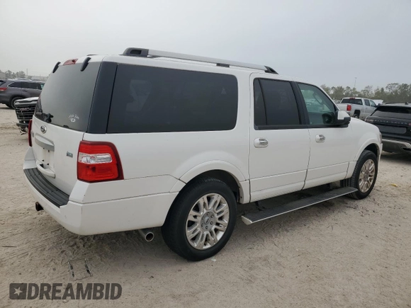 2011 Ford Expedition Max Limited with VIN 1FMJK1K55BEF25845, listed as a Copart auction lot 81760624 with 165,670 mi miles and Clean title. Bid and sale history available at DreamBid. Image 3.