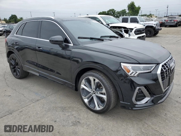 2020 Audi Q3 S line Premium Plus z VIN WA1EECF34L1028676, wystawiony jako Copart lot #65949965 z przebiegiem 80 838 mil mil oraz Czysty tytuł • Clean title. Historia ofert i sprzedaży dostępna na DreamBid. Obrazek 4.