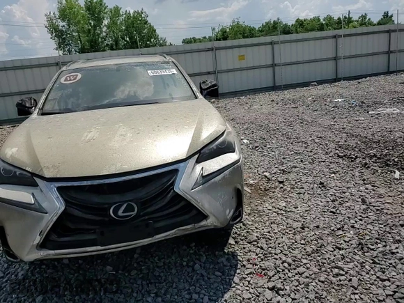 2017 Lexus NX 200t with VIN JTJBARBZ0H2114258, listed as a Copart auction lot 60639435 with 101,572 mi miles and Salvage title. Bid and sale history available at DreamBid. Image 14.