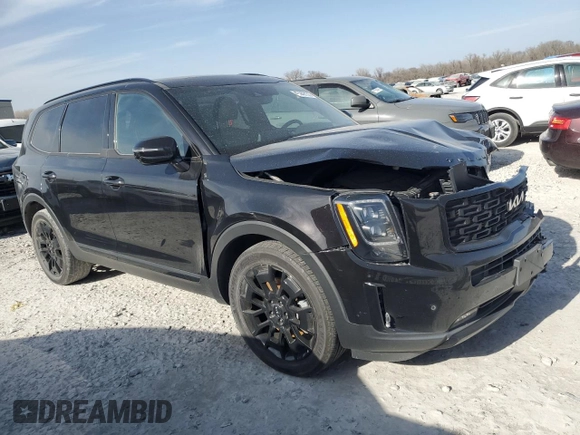 2022 Kia Telluride SX z VIN 5XYP5DHC1NG291681, wystawiony jako Copart lot #47449155 z przebiegiem 44 137 mil mil oraz Szkoda całkowita • Salvage title. Historia ofert i sprzedaży dostępna na DreamBid. Obrazek 4.