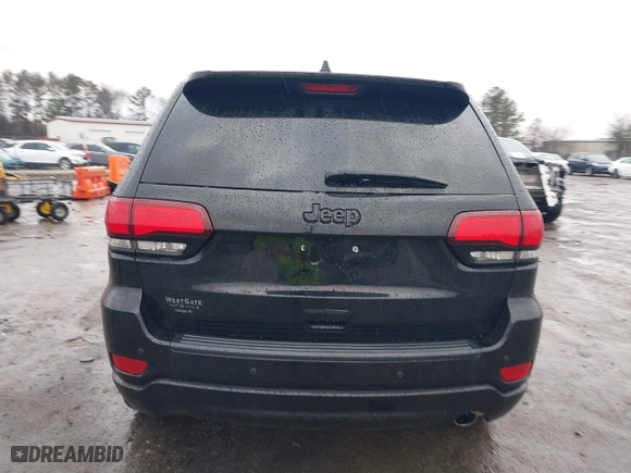 2021 Jeep Grand Cherokee Laredo X with VIN 1C4RJEAG1MC680282, listed as a IAAI auction lot 41466496 with 58,855 mi miles. Bid and sale history available at carsss.com. Image 16.