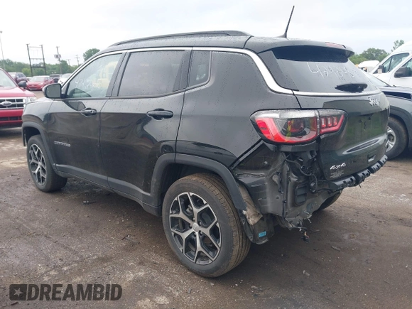 2024 Jeep Compass Limited with VIN 3C4NJDCN9RT151212, listed as a IAAI auction lot 42424870 with 19,032 mi miles and . Bid and sale history available at DreamBid. Image 3.