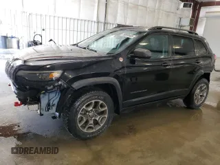 2020 Jeep Cherokee Trailhawk Elite with VIN 1C4PJMBN1LD537646, listed as a Copart auction lot 59890405 with 34,431 mi miles and Salvage title. Bid and sale history available at DreamBid. Image 1.