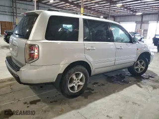 2007 Honda Pilot EX-L with VIN 5FNYF28527B023627, listed as a Copart auction lot 46110275 with 238,599 mi miles and Salvage Title. Bid and sale history available at carsss.com. Image 3.