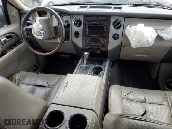 2007 Ford Expedition Max Limited with VIN 1FMFK19547LA47335, listed as a Copart auction lot 89182295 with 279,499 mi miles and Salvage title. Bid and sale history available at DreamBid. Image 8.