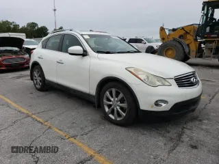 2012 Infiniti EX Journey with VIN JN1AJ0HR1CM450261, listed as a Copart auction lot 72617674 with 137,040 mi miles and Salvage Title. Bid and sale history available at DreamBid. Image 4.