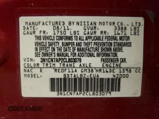 2012 Nissan Versa SV with VIN 3N1CN7AP2CL803079, listed as a Copart auction lot 50650645 with 132,842 mi miles and Salvage Title. Bid and sale history available at carsss.com. Image 15.