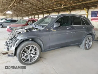 2021 Mercedes-Benz GLC 300 with VIN W1N0G8EB2MF959321, listed as a Copart auction lot 58942925 with 33,364 mi miles and Salvage title. Bid and sale history available at DreamBid. Image 1.
