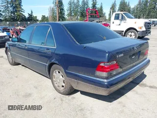 1995 Mercedes-Benz S with VIN WDBGA43E6SA228817, listed as a IAAI auction lot 41871143 with 104,274 mi miles and . Bid and sale history available at DreamBid. Image 3.