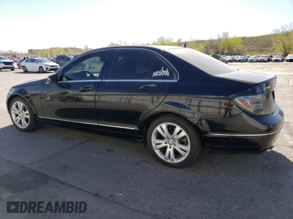 2011 Mercedes-Benz C 300 Sport with VIN WDDGF8BB1BR139794, listed as a Copart auction lot 54879965 with 108,713 mi miles and Salvage title. Bid and sale history available at DreamBid. Image 2.