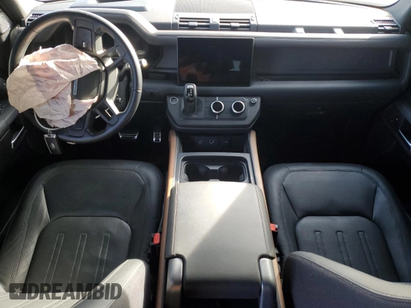 2023 Land Rover Defender X с VIN SALEXEEU6P2135372, выставлен на аукционе Copart как лот 46631195 с пробегом Не указан миль и Списание • Salvage title. История ставок и продаж доступна на DreamBid. Изображение 8.