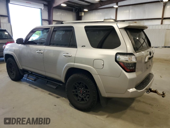 2022 Toyota 4Runner SR5 Premium with VIN JTENU5JR9N6069712, listed as a Copart auction lot 53273355 with 57,967 mi miles and Salvage title. Bid and sale history available at DreamBid. Image 2.