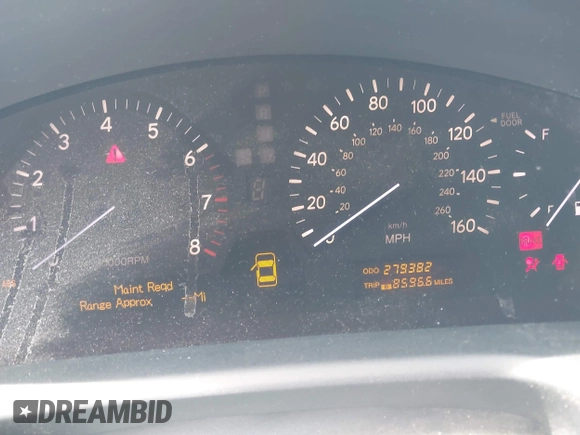 2004 Lexus LS 430 with VIN JTHBN36F740150599, listed as a IAAI auction lot 42056041 with 279,382 mi miles and . Bid and sale history available at DreamBid. Image 7.